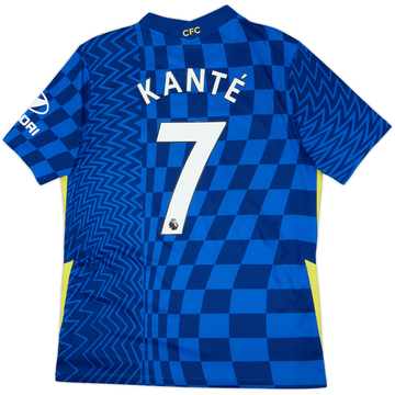 2021-22 Chelsea Home Shirt Kante #7 - 10/10 - (L)