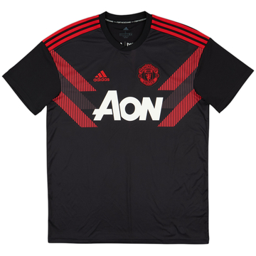 2018-19 Manchester United adidas Training Shirt - 9/10 - (L)