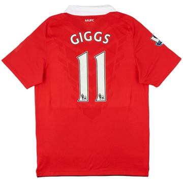 2010-11 Manchester United Home Shirt Giggs #11 - 4/10 - (M)