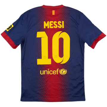 2012-13 Barcelona Home Shirt Messi #10 - 7/10 - (S)