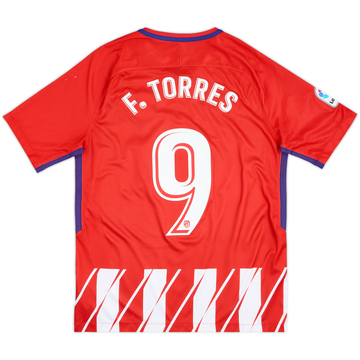 Camiseta de local del Atletico Madrid 2017-18 F.Torres #9 - 9/10 - (M)