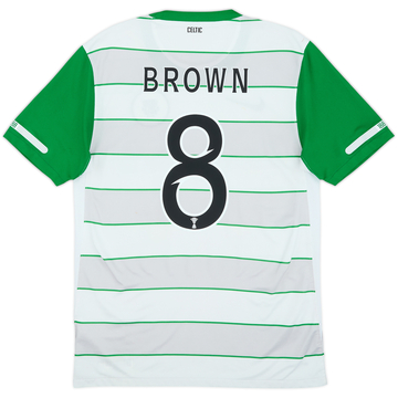 2011-12 Celtic Away Shirt Brown #8 - 8/10 - (S)