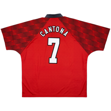 1996-98 Manchester United Home Shirt Cantona #7 (XXL)