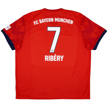 2018-19 Bayern Munich Home Shirt Ribery #7 - 7/10 - (XXL)