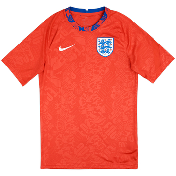 2020-21 England Nike Training Shirt - 9/10 - (S)