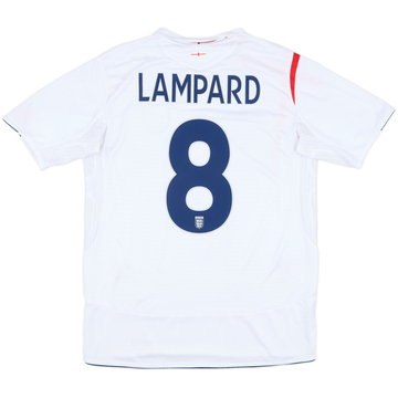 2005-07 England Home Shirt Lampard #8 - 5/10 - (L)