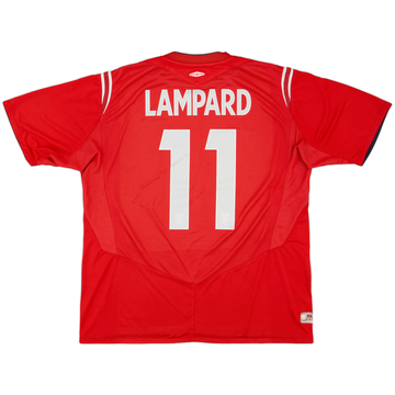 2004-06 England Away Shirt Lampard #11 - 5/10 - (XL)
