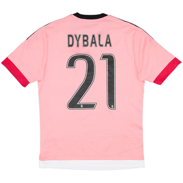 2015-16 Juventus Away Shirt Dybala #21 - 6/10 - (S)
