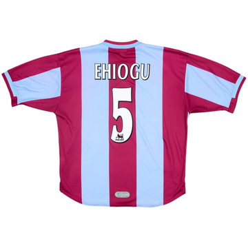 1999-00 Aston Villa Home Shirt Ehiogu #5 - 8/10 - (L)
