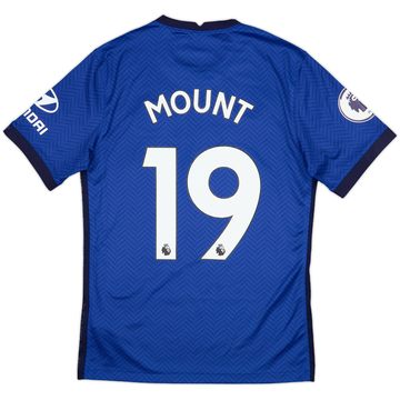 2020-21 Chelsea Home Shirt Mount #19 - 9/10 - (S)