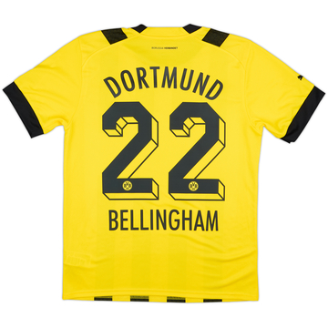 2022-23 Dortmund Home Shirt Bellingham #22 (M)