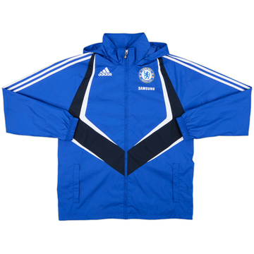 2009-10 Chelsea adidas Hooded Rain Jacket - 10/10 - (M)