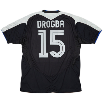 2004-05 Chelsea Away Shirt Drogba #15 - 8/10 - (XL)