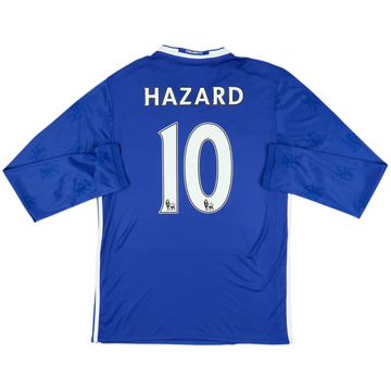 2016-17 Chelsea Home L/S Shirt Hazard #10 - 6/10 - (M)