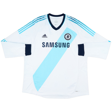 2012-13 Chelsea Away L/S Shirt - 4/10 - (XXL)