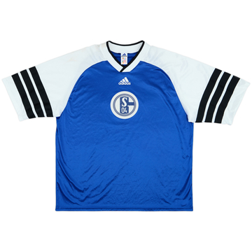 1998-99 Schalke adidas Training Shirt - 6/10 - (XXL)