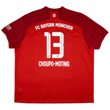 2021-22 Bayern Munich Home Shirt Choupo-Moting #13 (3XL)