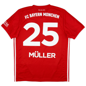 2020-21 Bayern Munich Home Shirt Muller #25 (L)