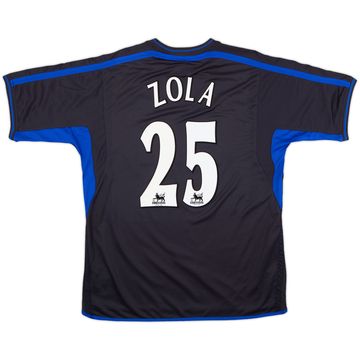 2002-04 Chelsea Away Shirt Zola #25 - 10/10 - (XL)