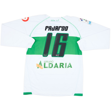 2007-08 Elche Match Issue Home L/S Shirt Fajardo #16