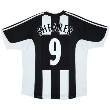 2001-03 Newcastle Home Shirt Shearer #9 - 8/10 - (XL)