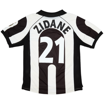 1997-98 Juventus Centenary Home Shirt Zidane #21 - 8/10 - (M)