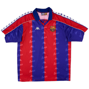 1992-95 Barcelona Home Shirt #10 - 6/10 - (L)