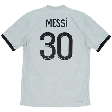 2022-23 Paris Saint-Germain Authentic Away Shirt Messi #30 - 8/10 - (M)