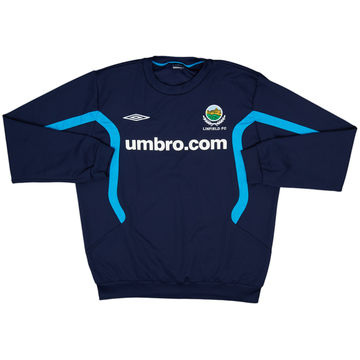2011-12 Linfield Umbro Sweat Top - 10/10 - (XL)