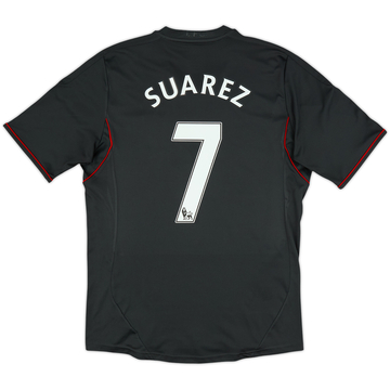 2011-12 Liverpool Away Shirt Suarez #7 - 4/10 - (M)