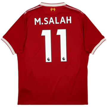 2017-18 Liverpool 125 Years Home Shirt M.Salah #11 - 6/10 - (M)