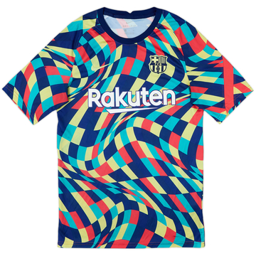 2021-22 Barcelona Nike Training Shirt - 6/10 - (S)