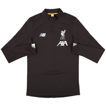 2017-18 Liverpool New Balance 1/4 Zip Training Top - 8/10 - (S)