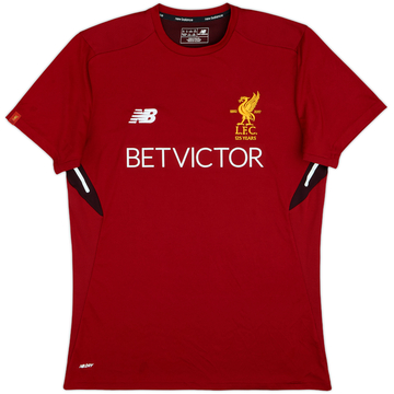 2017-18 Liverpool New Balance Training Shirt - 9/10 - (L)