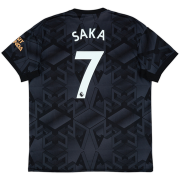 2022-23 Arsenal Away Shirt Saka #7 - 10/10 - (XL)