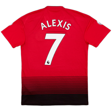 2018-19 Manchester United Home Shirt Alexis #7 - 6/10 - (S)
