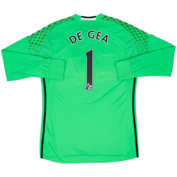 2016-17 Manchester United GK Shirt De Gea #1 - 8/10 - (L)