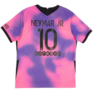 2020-21 Paris Saint-Germain Fourth Shirt Neymar Jr #10 - 10/10 - (L)