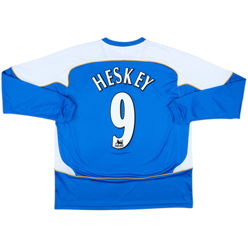 2006-07 Wigan Home L/S Shirt Heskey #9 - 10/10 - (XL)