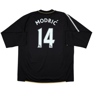 2008-09 Tottenham Third L/S Shirt Modric #14 - 9/10 - (XXL)