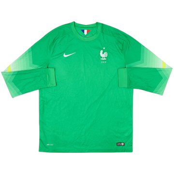 2014-15 France GK Shirt - 8/10 - (L)
