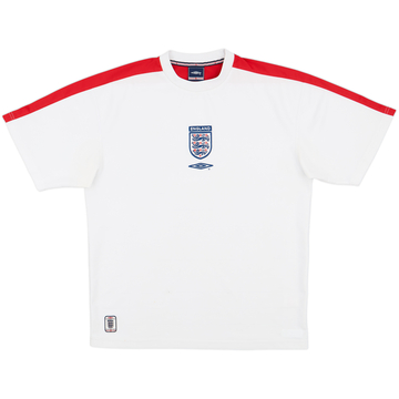 2003-04 England Umbro Training Shirt - 8/10 - (XL)