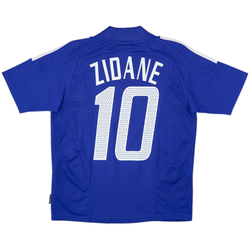 2002-04 France Home Shirt Zidane #10 - 9/10 - (XL.Boys)
