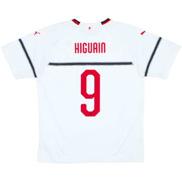 2018-19 AC Milan Away Shirt Higuain #9 - 8/10 - (XL)