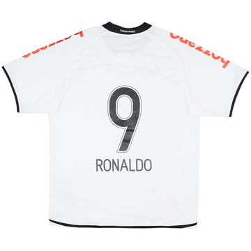 2009 Corinthians Home Shirt Ronaldo #9 - 8/10 - (L)