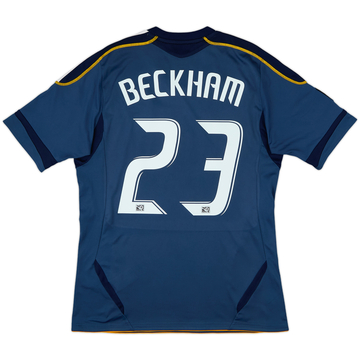 2011-12 LA Galaxy Away Shirt Beckham #23 - 6/10 - (M)