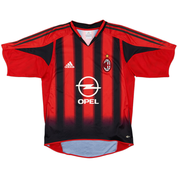 2004-05 AC Milan Home Shirt - 8/10 - (S)