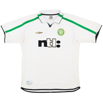 2001-02 Celtic Away Shirt - 4/10 - (XL)
