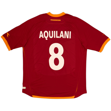 2006-07 Roma Home Shirt Aquiliani #8 - 8/10 - (XXL)
