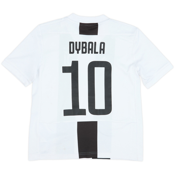 2018-19 Juventus Home Shirt Dybala #10 - 6/10 - (M.Boys)